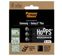 PanzerGlass PanzerGlass Hoops Optic Rings Protection caméra pour Samsung Galaxy S25 Plus Noir