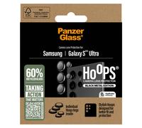 PanzerGlass PanzerGlass Hoops Optic Rings Protection caméra pour Samsung Galaxy S25 Ultra Noir