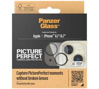 PanzerGlass PanzerGlass PicturePerfect Protection d'objectif pour iPhone 15 / 15 Plus Transparent Transparent