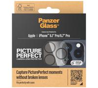 PanzerGlass PanzerGlass PicturePerfect Protection d'objectif pour iPhone 15 Pro / 15 Pro Max Transparent