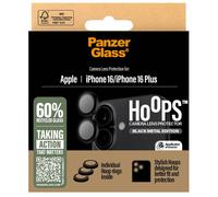 PanzerGlass PanzerGlass Protection Caméra Hoops Optic Rings iPhone 16 / 16 Plus Noir