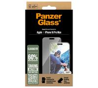 PanzerGlass PanzerGlass Protection d'écran en verre trempé Anti-bactéries iPhone 16 Pro Max Transparent