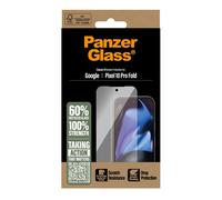 PanzerGlass PanzerGlass Protection d'écran en verre trempé Anti-bactéries pour Google Pixel 10 Pro Fold Transparent