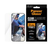 PanzerGlass PanzerGlass Protection d'écran en verre trempé Anti-bactéries pour iPhone 18 Pro Max Transparent
