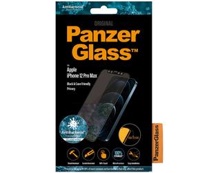 PanzerGlass PanzerGlass Protection d'écran Privacy en verre trempé Case Friendly Anti-Bacterial iPhone 12 Pro Max Transparent