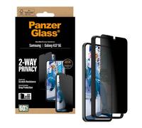PanzerGlass PanzerGlass Protection d'écran Privacy Ultra-Wide Fit Anti-bactérienne avec applicateur pour Samsung Galaxy A37 (5G) Transparent