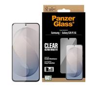 PanzerGlass PanzerGlass Protection d'écran Ultra-Wide Fit Anti-bactérienne avec applicateur pour Samsung Galaxy S26 FE Transparent