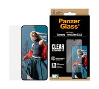 PanzerGlass Protège-écran Samsung Galaxy S26 – Verre trempé antibactérien ultra-large transparent