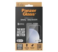 PanzerGlass PanzerGlass Protection d'écran Ultra-Wide Fit Anti-bactérienne avec applicateur pour Samsung Galaxy S24 FE Transparent