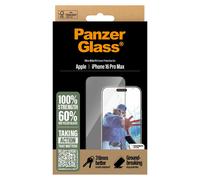 PanzerGlass Protection d'écran pour iPhone 16 Pro Max 6,9" 2024 - Verre trempé, anti-traces