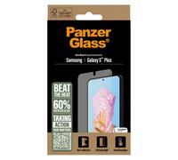 PanzerGlass PanzerGlass Protection écran antibactérienne ultra-large tout-en-un Samsung Galaxy S25 Plus Transparent