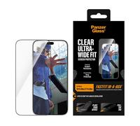 PanzerGlass PanzerGlass Ultra Wide Fit FastFit in-a-box Protection d'écran pour iPhone 18 Pro Max / 17 Pro Max Transparent
