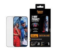 PanzerGlass PanzerGlass Ultra Wide Fit FastFit in-a-box Protection d'écran Privacy pour iPhone 18 Pro Max Transparent