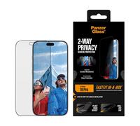 PanzerGlass PanzerGlass Ultra Wide Fit FastFit in-a-box Protection d'écran Privacy pour iPhone 18 Pro Transparent