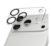 PanzerGlass PicturePerfect iPhone 17 Pro Max - Protection d'écran verre trempé & silicone 0.58mm, dureté élevée, résistant rayures/chocs, dimensions 67.4x37.4mm