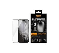 PanzerGlass Platinum - Protection d'écran pour téléphone portable - ajustement ultra-large avec FASTFIT IN-A-BOX - verre - couleur de cadre noir -