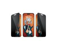 PanzerGlass Privacy iPhone 15 Plus : Protection d'écran en verre trempé, filtrage de confidentialité, Ultra-Wide Fit, dimensions 156.9x73.8x0.72mm