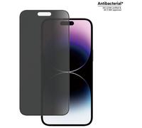 PanzerGlass - Protection d'écran pour téléphone portable - coupe ultra-large - verre - avec filtre de confidentialité - couleur de cadre noir - pour
