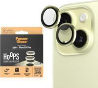 Panzerglass Protection D'écran Camera Hoop Optic Rings Iphone 15 / 15 Plus Yellow