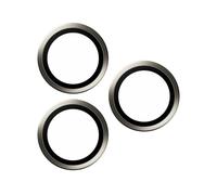PanzerGlass PanzerGlass Protection Caméra Hoops Optic Rings iPhone 15 Pro / 15 Pro Max Natural Metal Argent