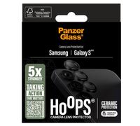 PanzerGlass PanzerGlass Protection Caméra Ceramic Hoops Samsung Galaxy S25 Transparent