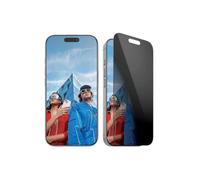 PanzerGlass Protection d'écran de confidentialité pour Apple iPhone 16 Pro 6,3" 2024 | Filtre de confidentialité, verre trempé bord à bord, protection contre les chutes, les rayures, anti-traces de
