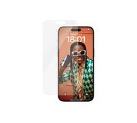 PanzerGlass Protection d'écran iPhone 15 Pro Max Classic Fit Verre Trempé, PET, Silicone, 0.66mm, Résistant Rayures/Chocs, 154.96x71.83mm