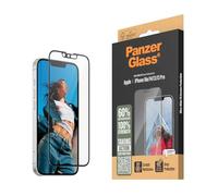 PanzerGlass Verre protection écran Ultra-Wide Fit iPhone 13/13 Pro/14/16e antibactérien anti-traces