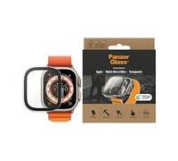 PanzerGlass - Protection d'écran pour montre intelligente - corps complet - verre - couleur de cadre noir - pour Apple Watch Ultra (49 mm)