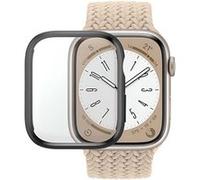 PanzerGlass - Protection d'écran pour montre intelligente - corps entier, avec D3O - verre - couleur de cadre noir - pour Apple Watch Hermès Series