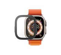PanzerGlass - Protection d'écran pour montre intelligente - corps entier, avec D3O - verre - couleur de cadre noir - pour Apple Watch Hermès Series 9, SE 3, Series 10, Series 11, Series 9, Ultra 2, Ul