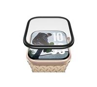 PanzerGlass - Protection d'écran pour montre intelligente - metallic - verre - couleur de cadre noir - pour Apple Watch (46 mm) G