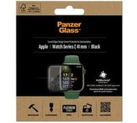Accessoires bracelet et montre connectée PANZER GLASS PanzerGlass - Protection d'écran pour montre intelligente - verre - couleur de cadre noir - pour Apple Watch (41 mm)
