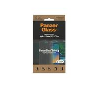 PanzerGlass - Protection d'écran pour téléphone portable - ajustement classique - verre - avec filtre de confidentialité - pour Apple iPhone 14 Pro
