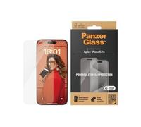 PanzerGlass Protection d'écran pour Apple iPhone 15 Pro – Verre – Ajustement classique