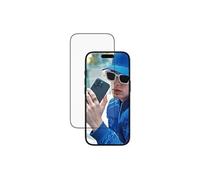 PanzerGlass - Protection d'écran pour téléphone portable - ajustement ultra-large avec EasyAligner - verre - couleur de cadre noir - pour Apple