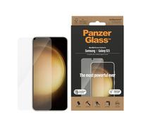 Panzerglass - Protection D'écran Pour Téléphone Portable - Ajustement Ultra-Large Avec Easyaligner - Verre - Pour Samsung Galaxy S23