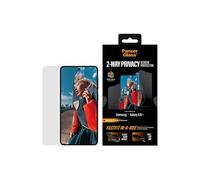PanzerGlass - Protection d'écran pour téléphone portable - ajustement ultra-large avec FASTFIT IN-A-BOX - verre - avec filtre de confidentialité - à