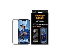 PanzerGlass Protection d'écran téléphone FASTFIT In-A-Box Verre ajustement ultra-large Noir pour Apple