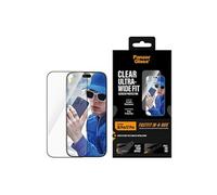 PanzerGlass Protection d'écran transparent PET silicone pour iPhone 2026 Pro et 17 Pro Ultra-Wide Fit FASTFIT IN-A-BOX 1 pièce