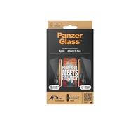 PanzerGlass PanzerGlass Protection d'écran Privacy Ultra-Wide Fit Anti-bactérienne avec applicateur iPhone 15 Plus