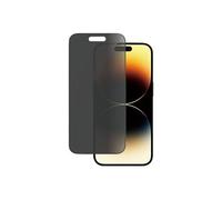 PanzerGlass - Protection d'écran pour téléphone portable - coupe ultra-large - verre - avec filtre de confidentialité - couleur de cadre noir - pour