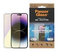 PanzerGlass - Protection d'écran pour téléphone portable - coupe ultra-large - verre - couleur de cadre noir - pour Apple iPhone 14 Pro Max Noir G