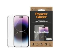 Panzerglass - Protection D'écran Pour Téléphone Portable - Coupe Ultra-Large - Verre - Couleur De Cadre Noir - Pour Apple Iphone 14 Pro Max
