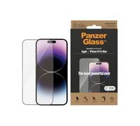 Panzerglass - Protection D'écran Pour Téléphone Portable - Coupe Ultra-Large - Verre - Couleur De Cadre Noir - Pour Apple Iphone 14 Pro Max