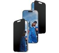 PanzerGlass - Protection d'écran pour téléphone portable - ultra-wide fit w. FASTFIT IN-A-BOX - verre - avec filtre de confidentialité - à double sens - couleur de cadre noir G