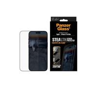 PanzerGlass - Protection d'écran pour téléphone portable - UWF furtif, EN - verre - couleur de cadre noir - pour Apple iPhone 17 Pro Max