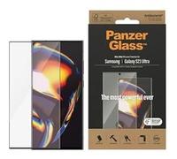 PanzerGlass - Protection d'écran pour téléphone portable - verre - couleur de cadre noir - pour Samsung Galaxy S23 Ultra Blanc G