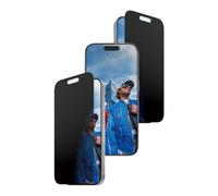 PanzerGlass Protection d'écran Privacy pour iPhone 17/16 Pro, Verre trempé, Anti-rayures/chocs, Filtre de confidentialité, 145.8x67.6x0.75mm