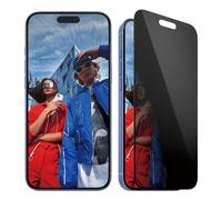 PanzerGlass - Protection d'écran pour téléphone portable - coupe ultra-large - verre - avec filtre de confidentialité - à double sens - couleur de